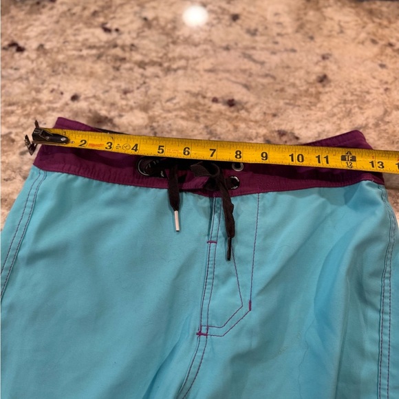 Volcom Pure Function Board Shorts Mens 26 Light Blue Swim Trunks Beach Ocean R12 - Picture 15 of 16